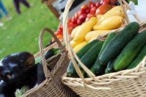 Experience the vibrant community and fresh produce at the Macomb Street Farmers Market.